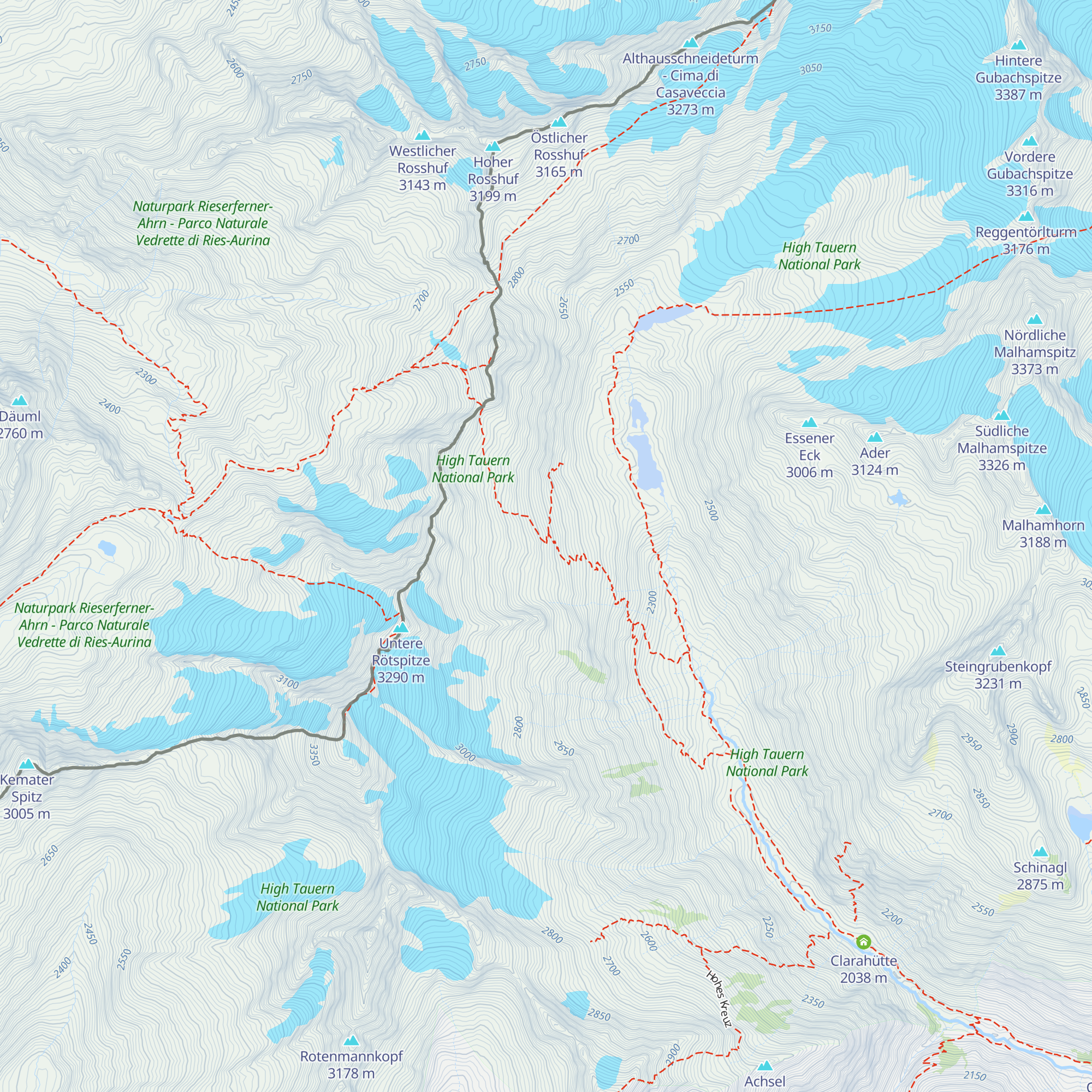 Kleine-Philipp-Reuter-Hütte map