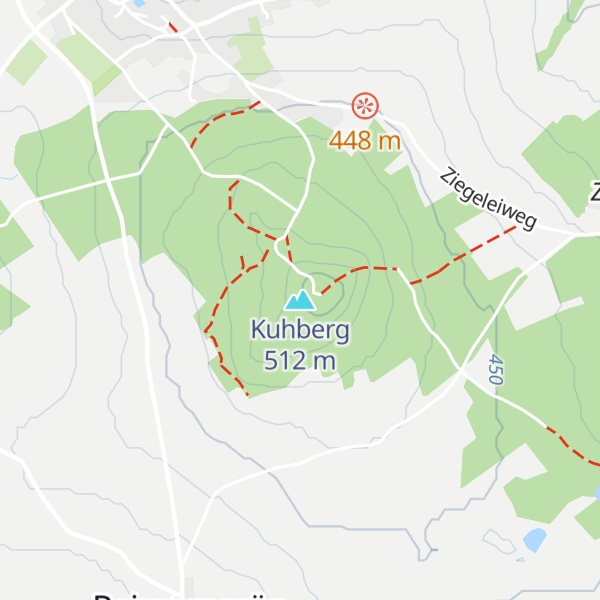 Map of Kuhberg