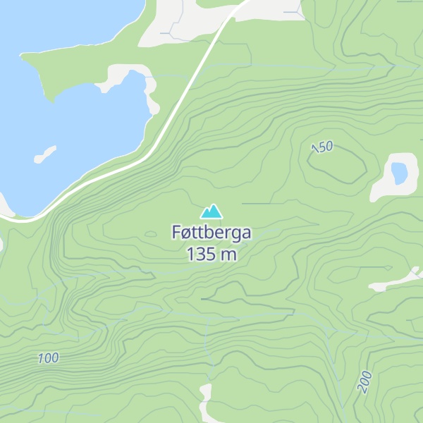 Map of Føttberga
