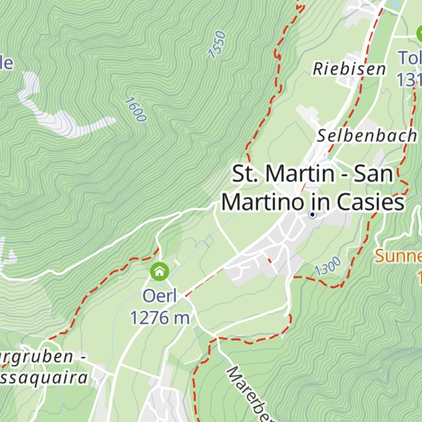 Map of Galler