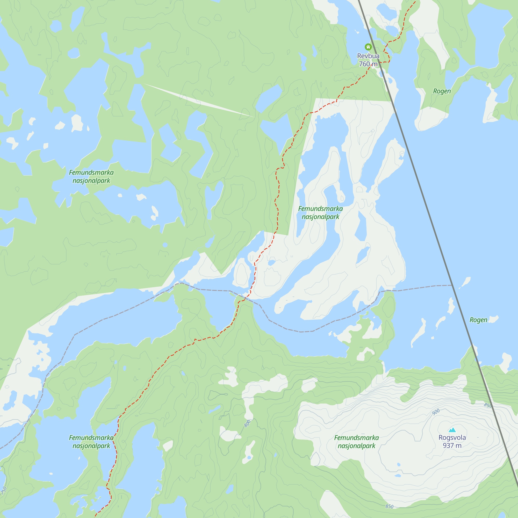Møllerbua map