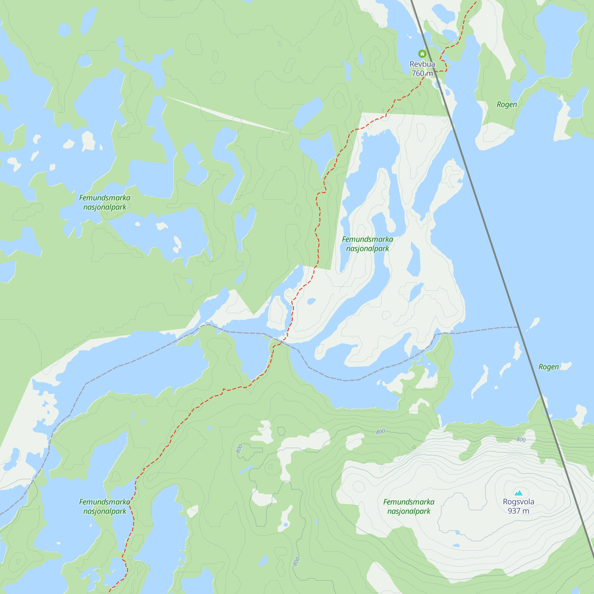 Møllerbua map