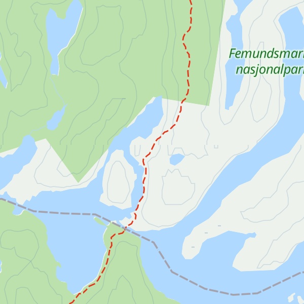 Map of Møllerbua