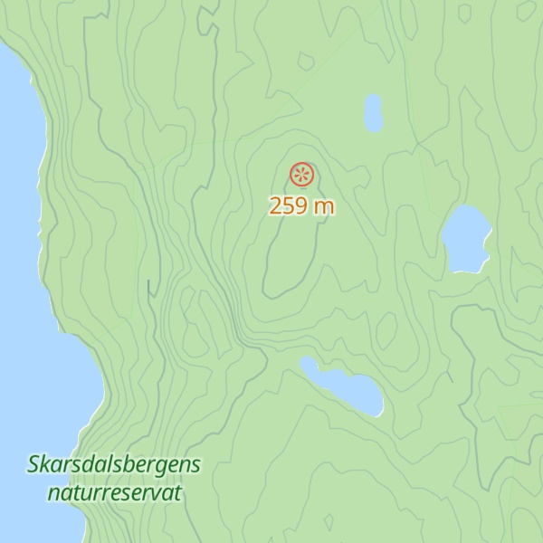 Map of Egesknatten
