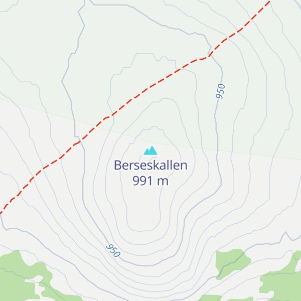 Map of Berseskallen