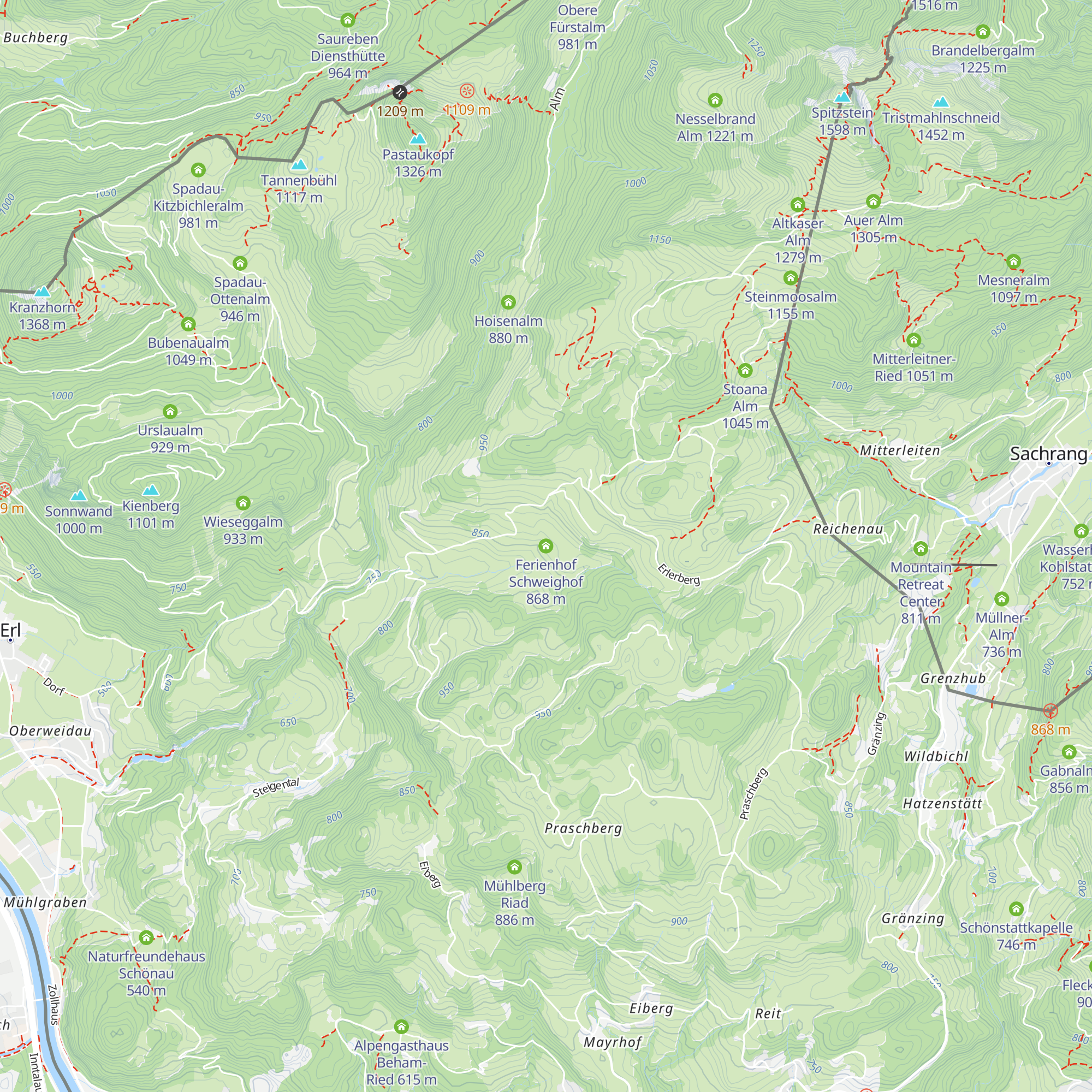 Ferienhof Schweighof map