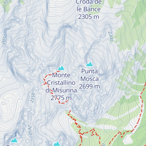 Map of Punta Elfie