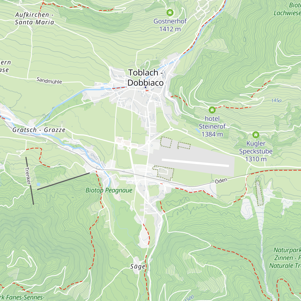 Touristeninformation - Informazioni turistiche map