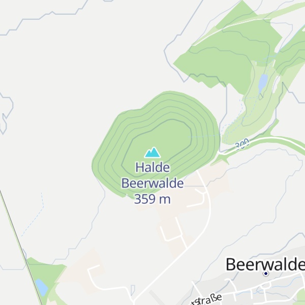 Map of Halde Beerwalde