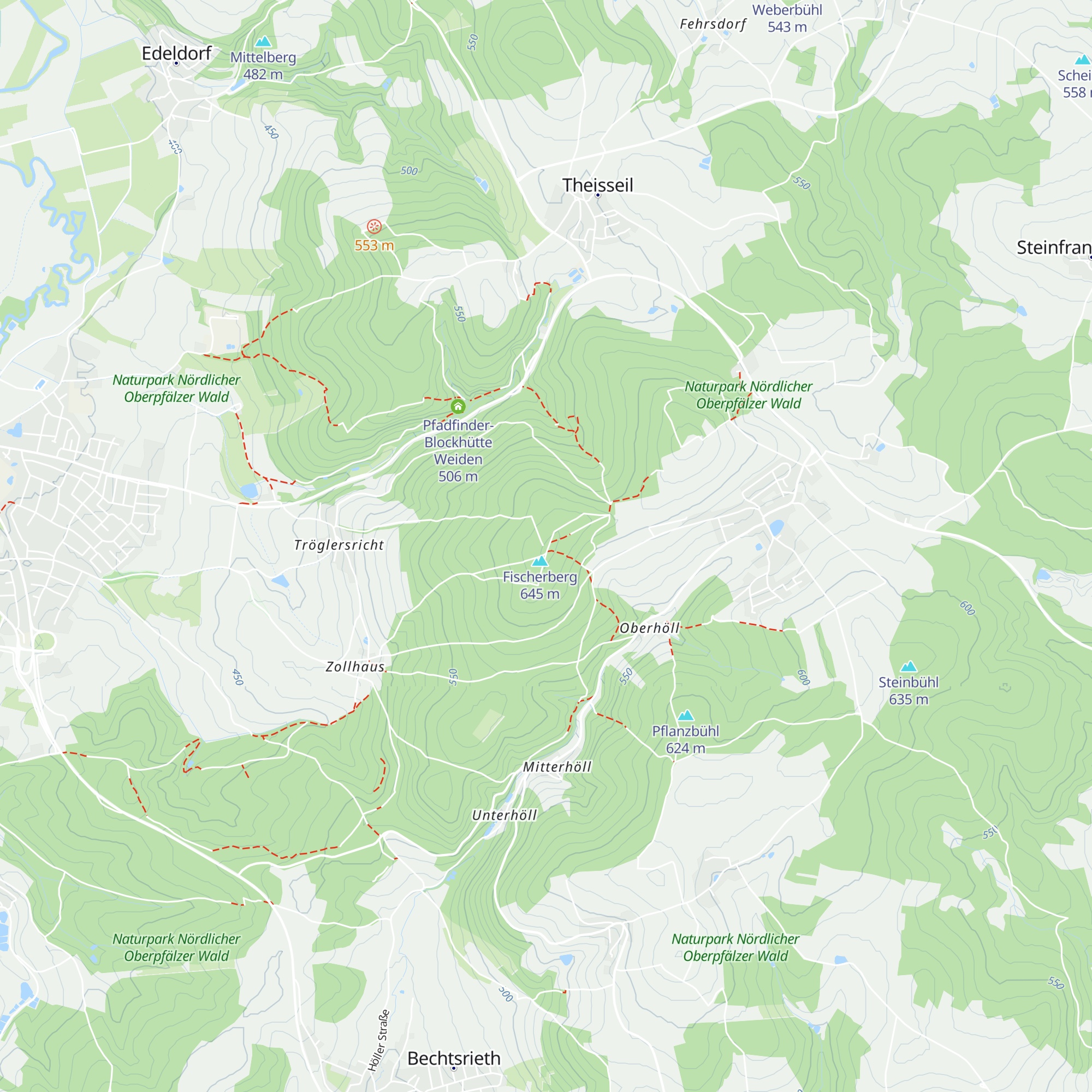 Strobelhütte map