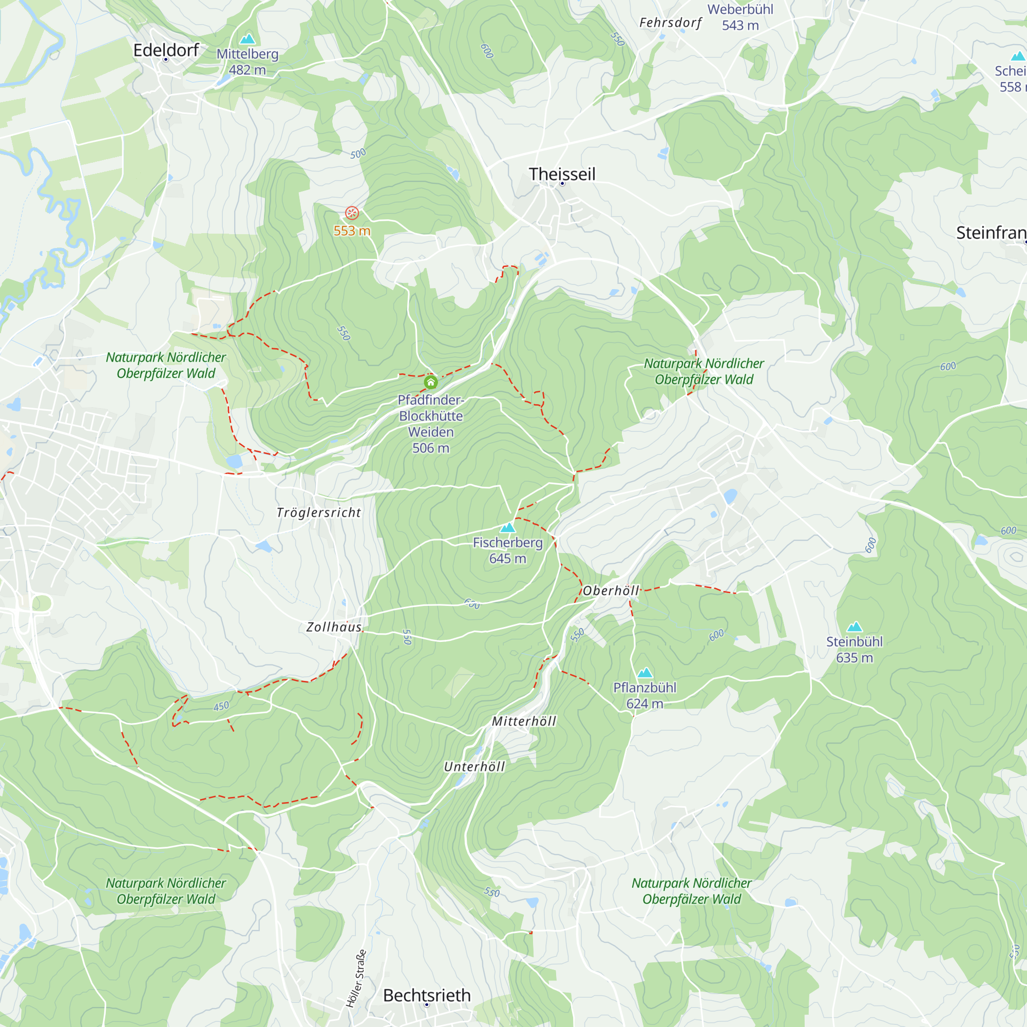 Strobelhütte map