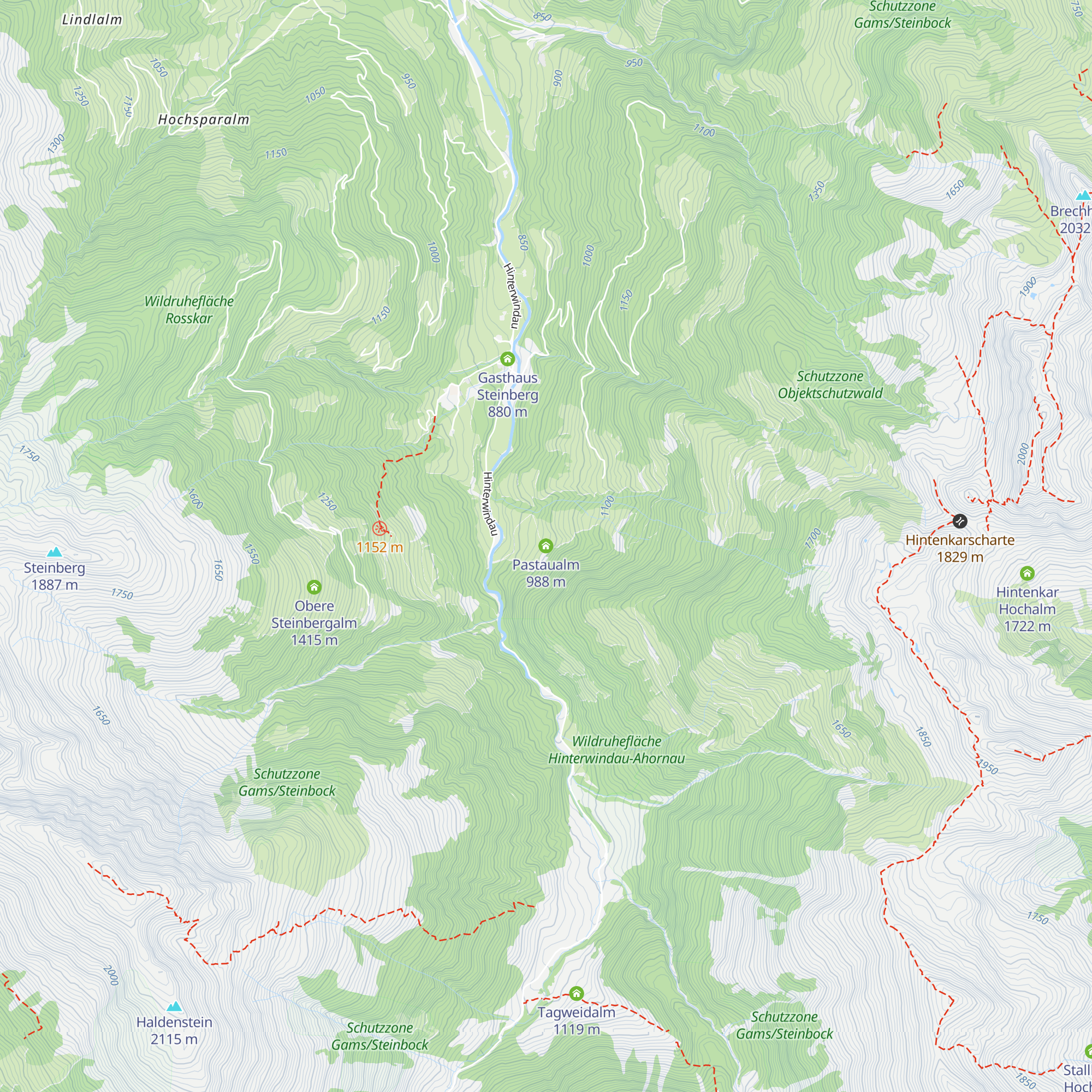 Pastaualm map