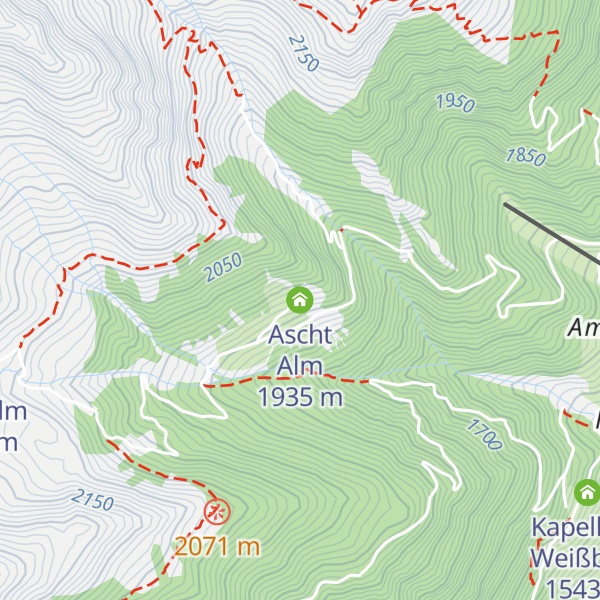 Map of Ascht Alm