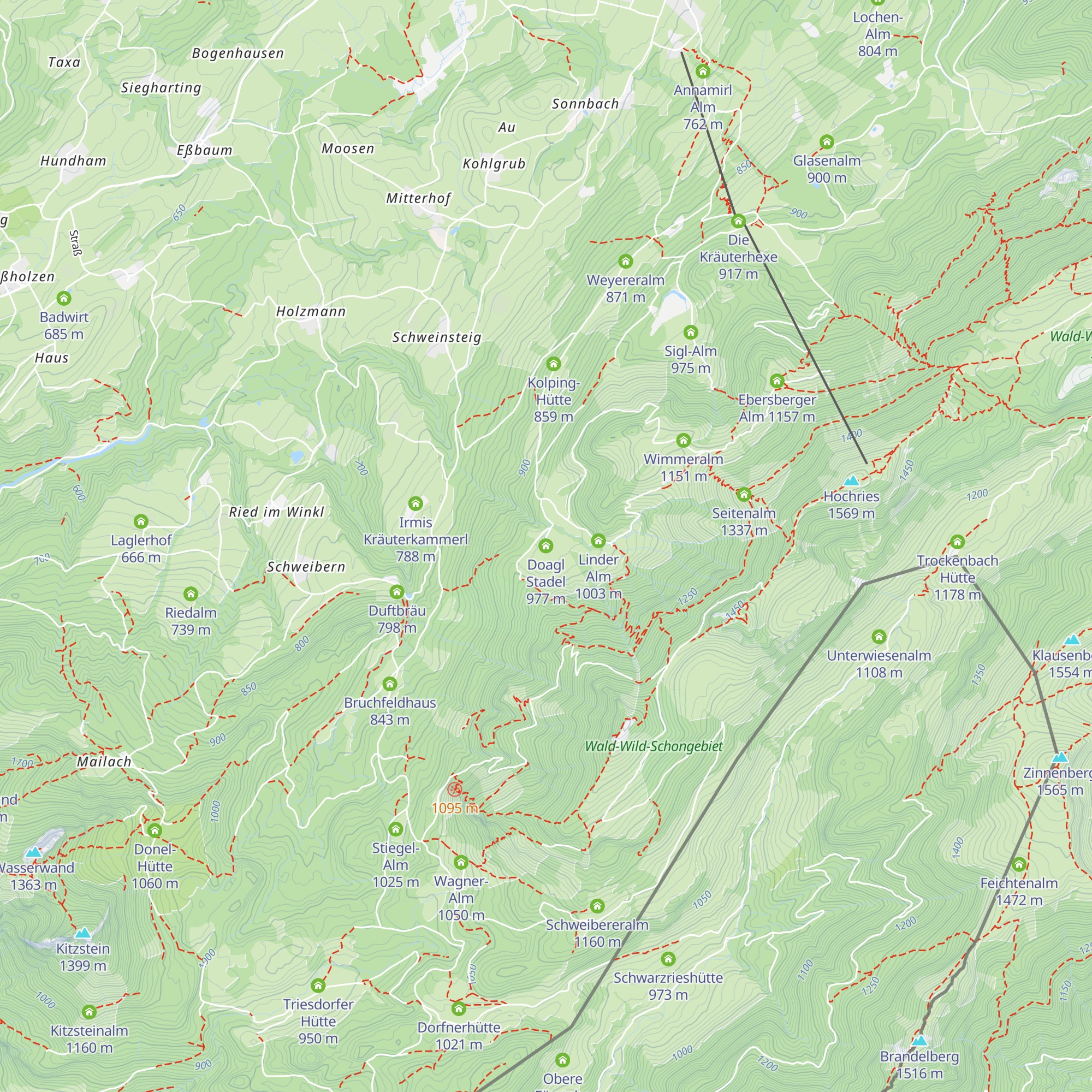 Doagl Stadel map