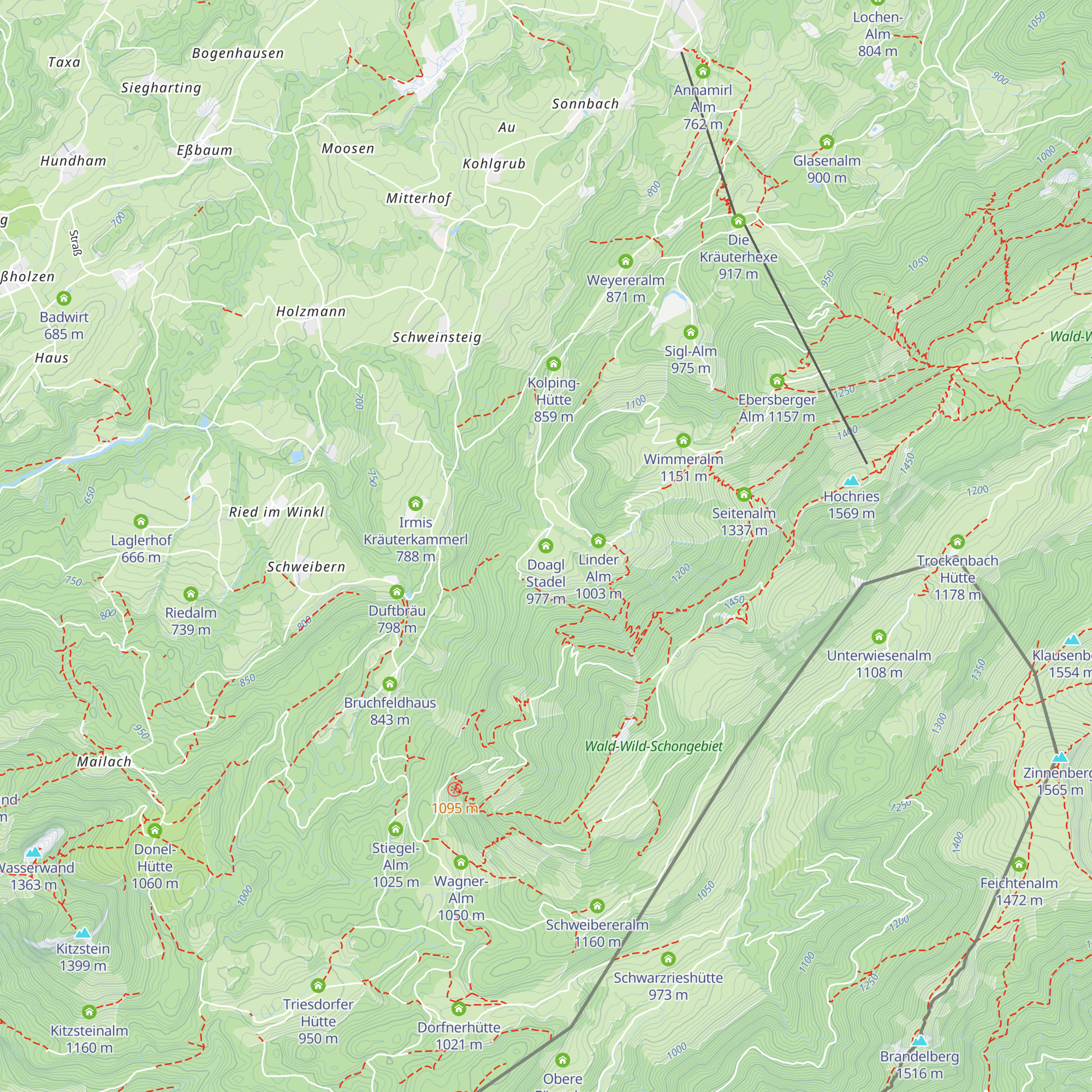 Doagl Stadel map