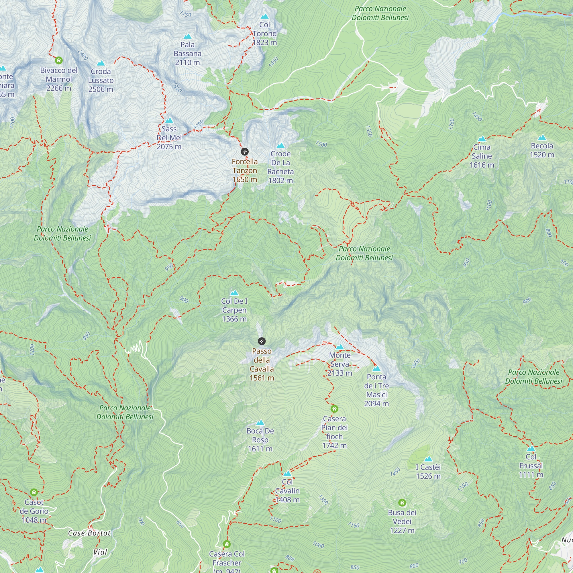 Casera I Ronch map