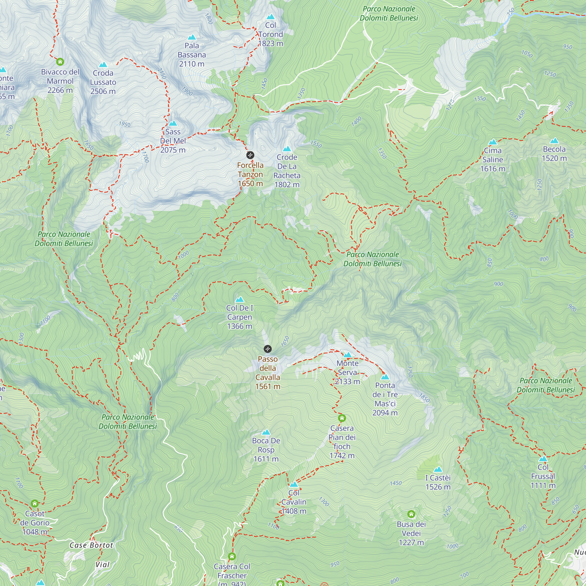 Casera I Ronch map