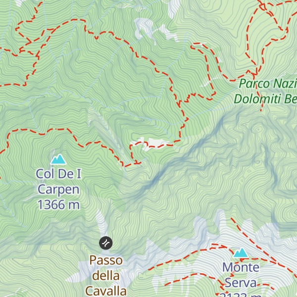 Map of Casera I Ronch