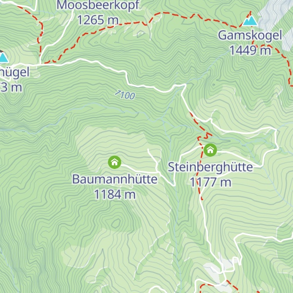 Map of Egerbachalm