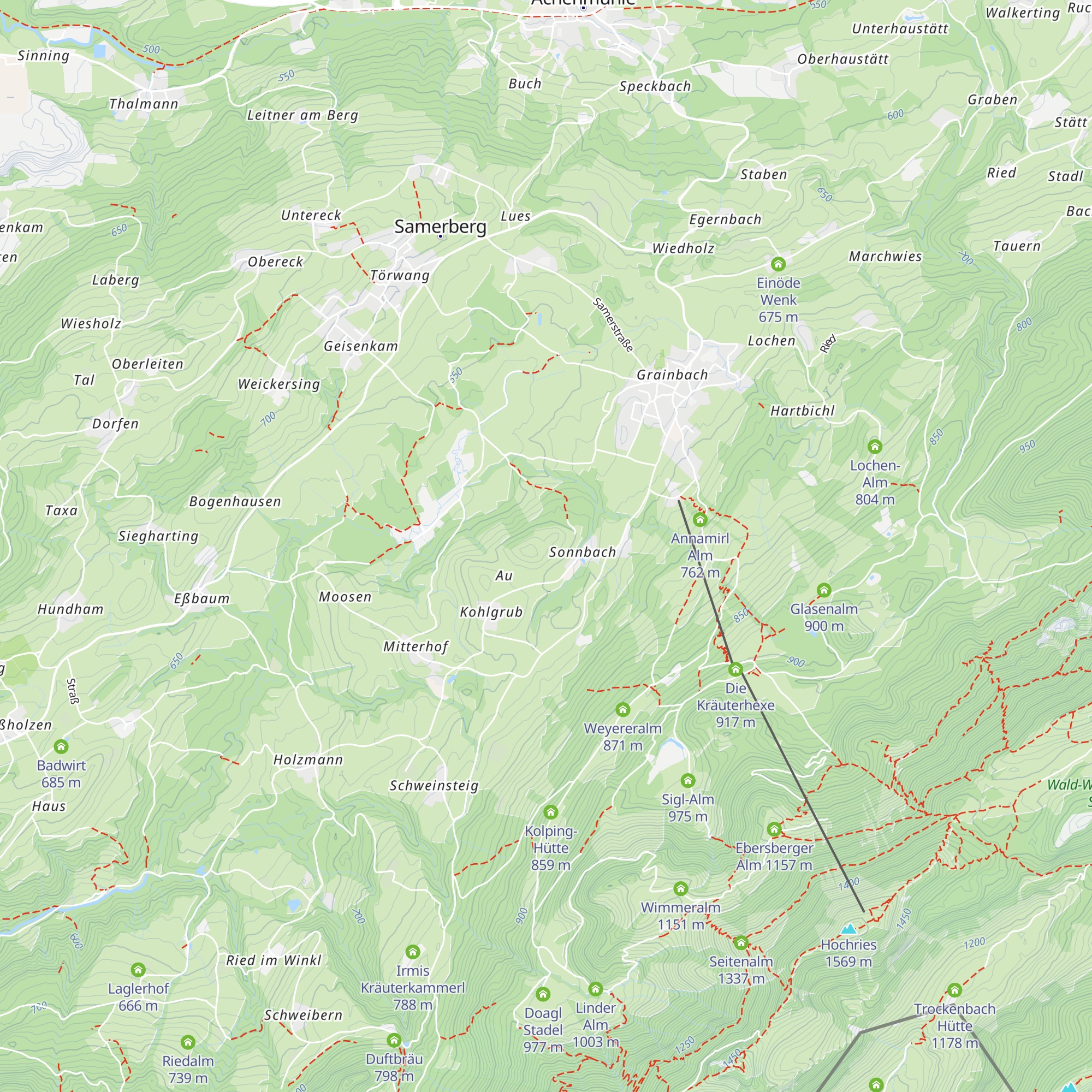 Bauer map