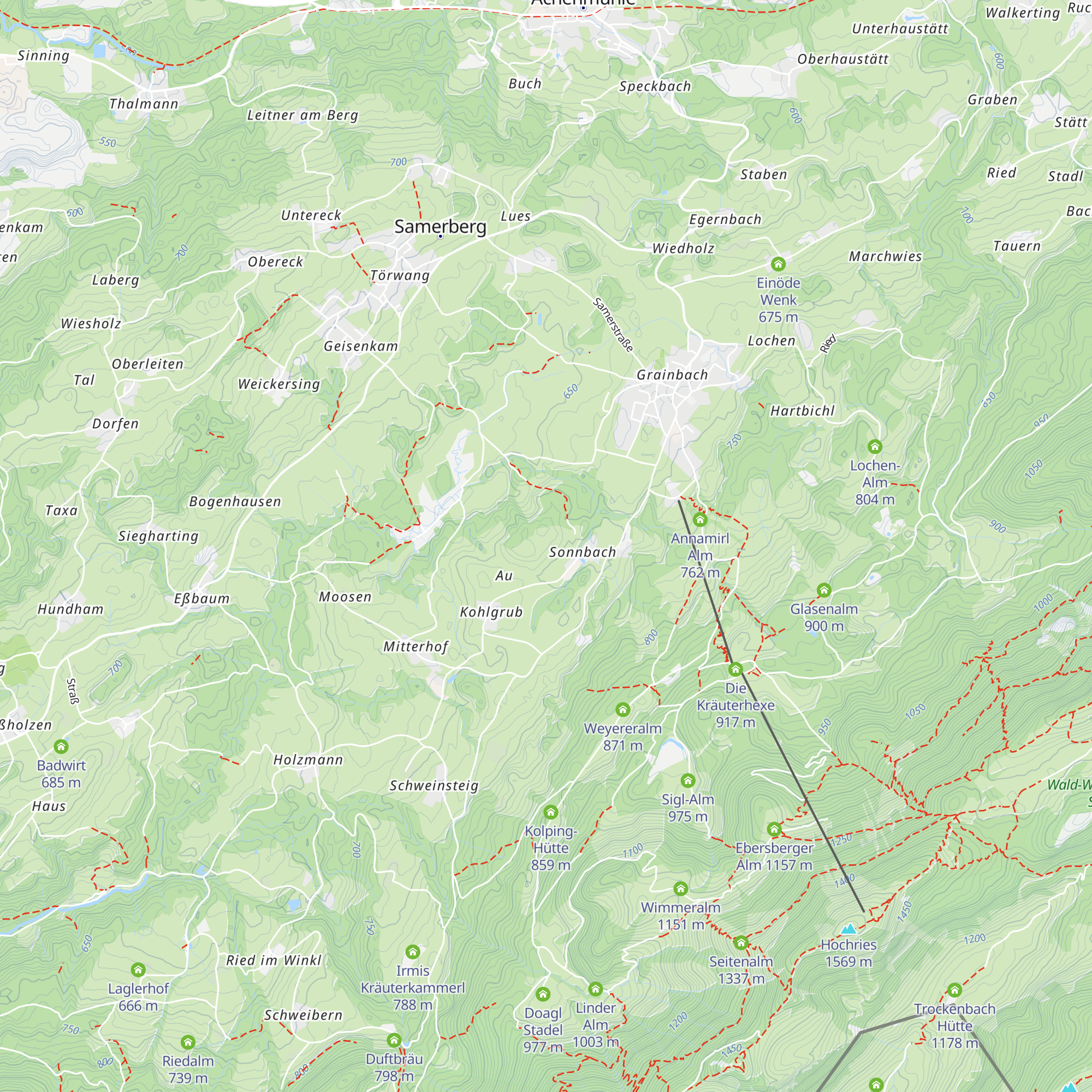 Bauer map