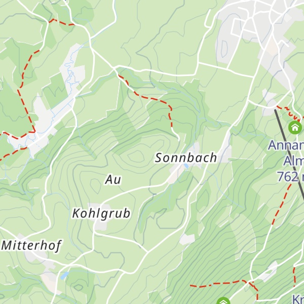 Map of Bauer