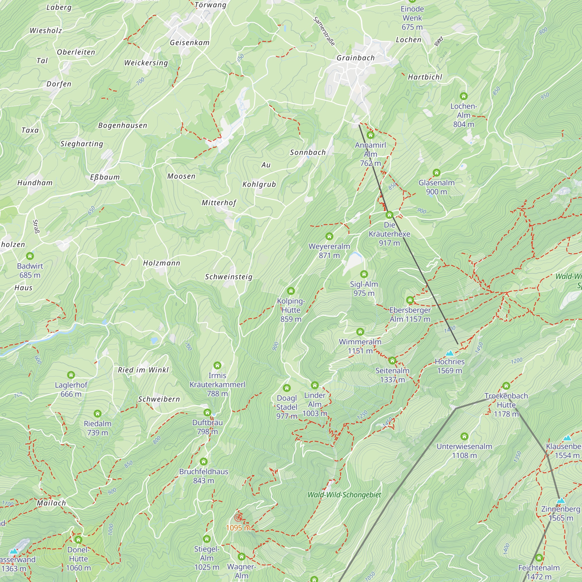 Kolping-Hütte map