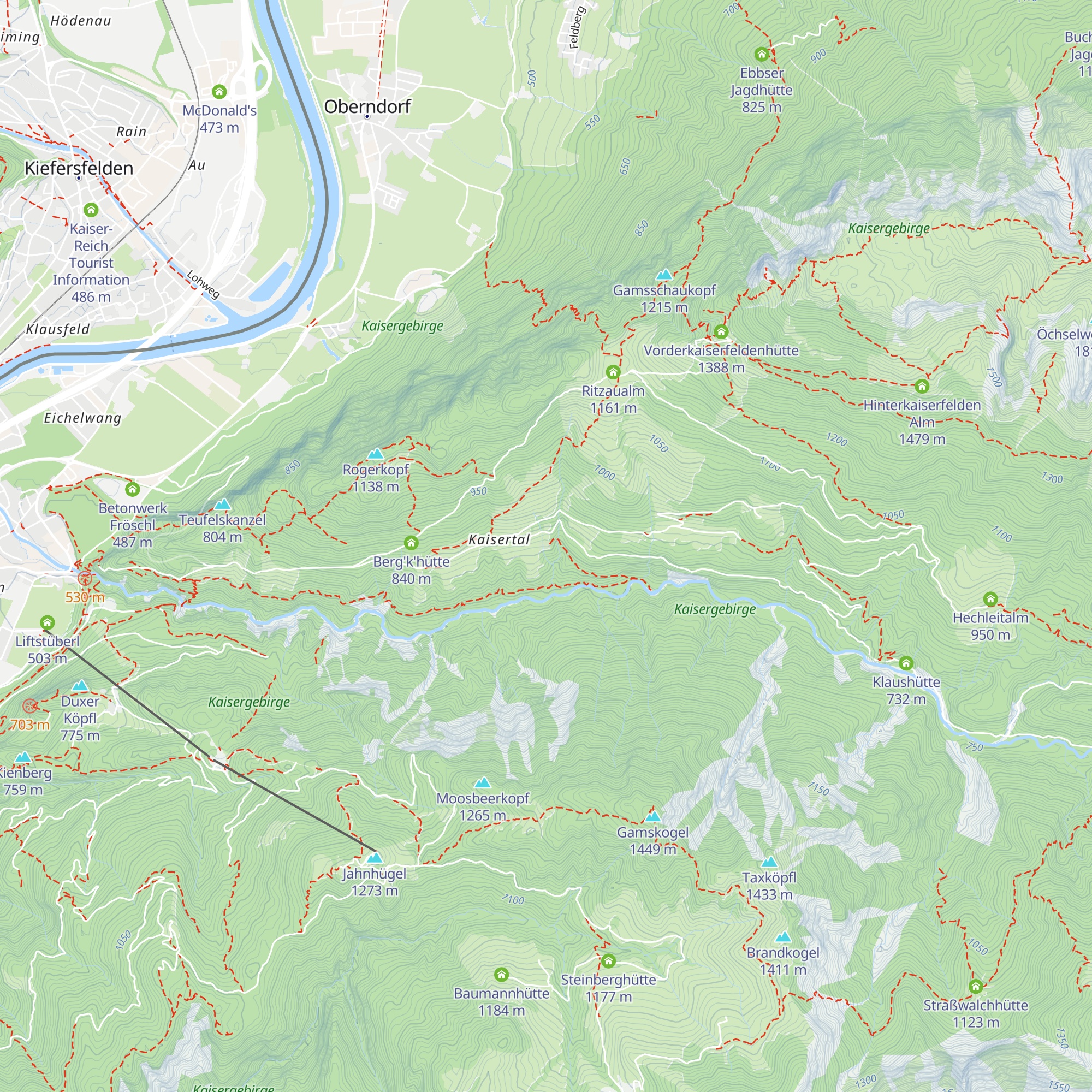 Hofinger map