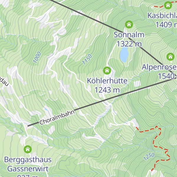 Map of Berggasthaus Stimmlach