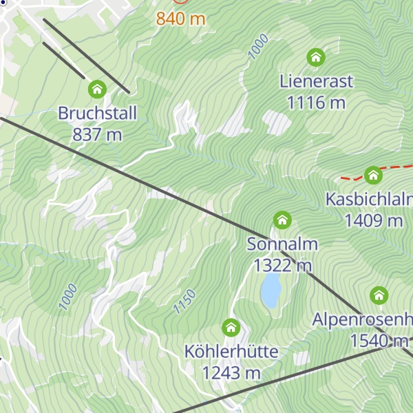 Map of Alte Mittelstation