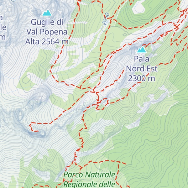 Map of Ex Rifugio Popena