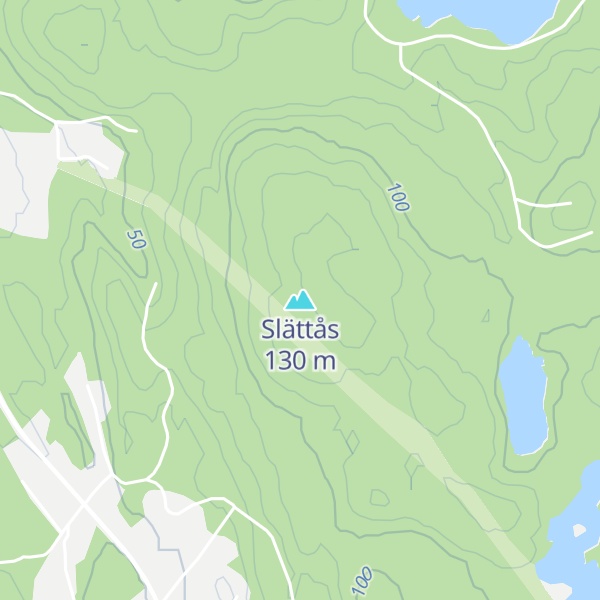 Map of Slättås