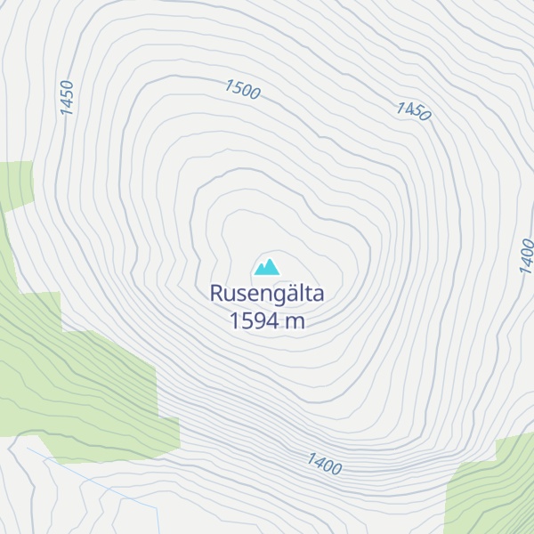 Map of Rusengälta