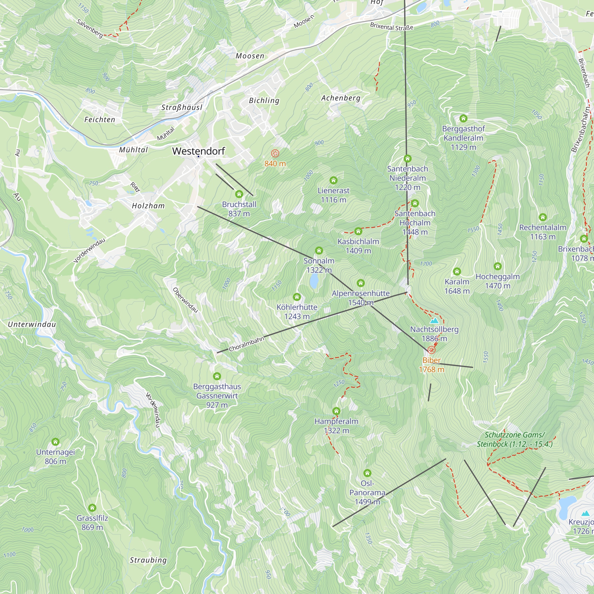 Köhlerhütte map