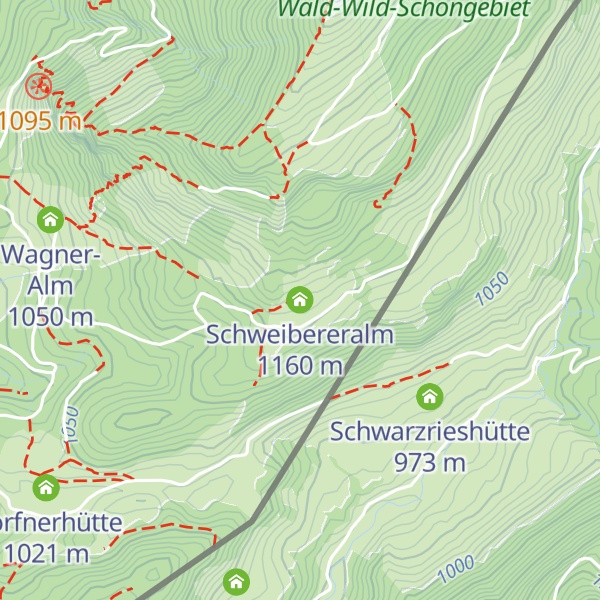 Map of Schweibereralm