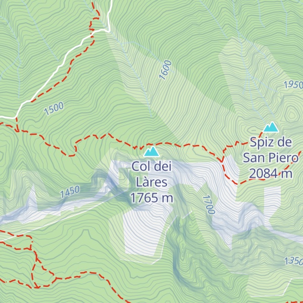 Map of Col dei Làres