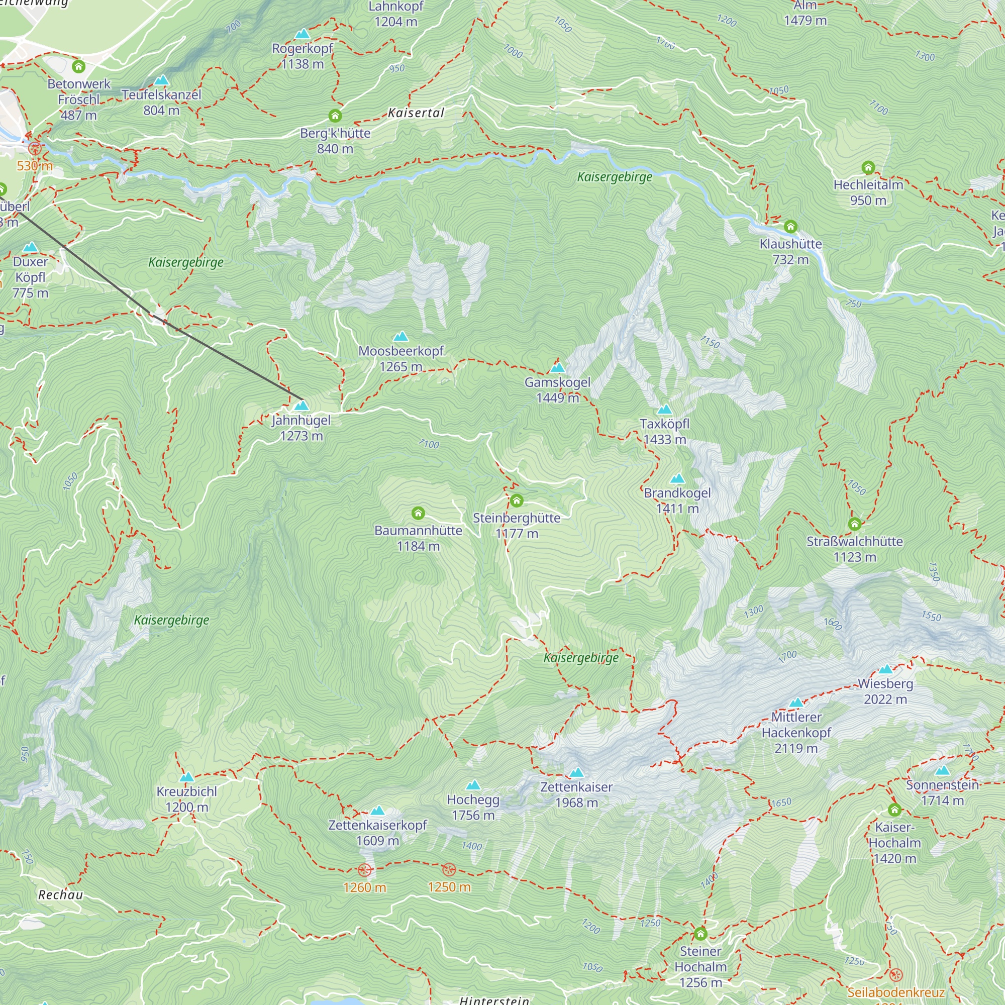 Bergwachthütte map
