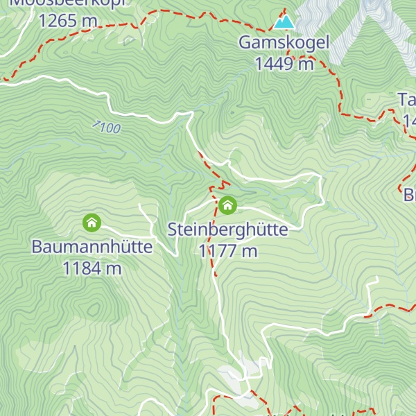 Map of Bergwachthütte