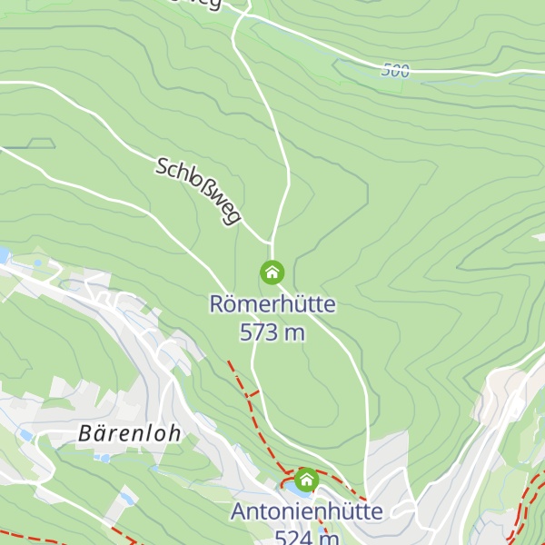 Map of Römerhütte