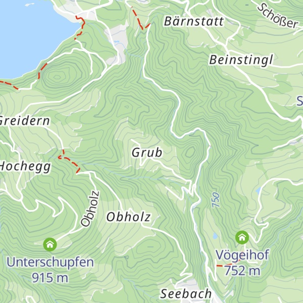Map of Gruberhof