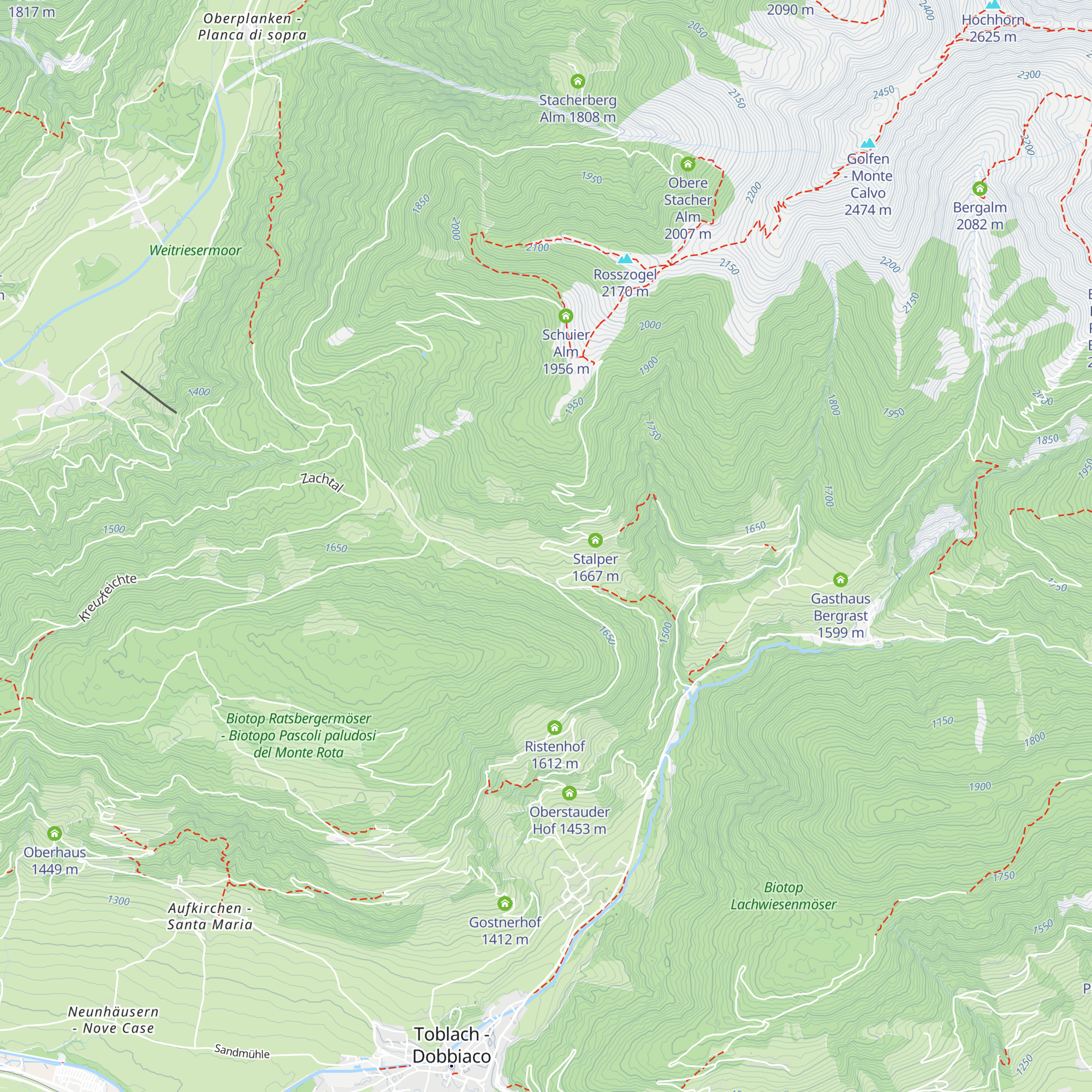 Gasthof Kurterhof map