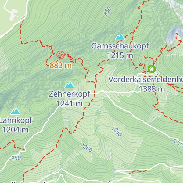 Map of Ritzaualm