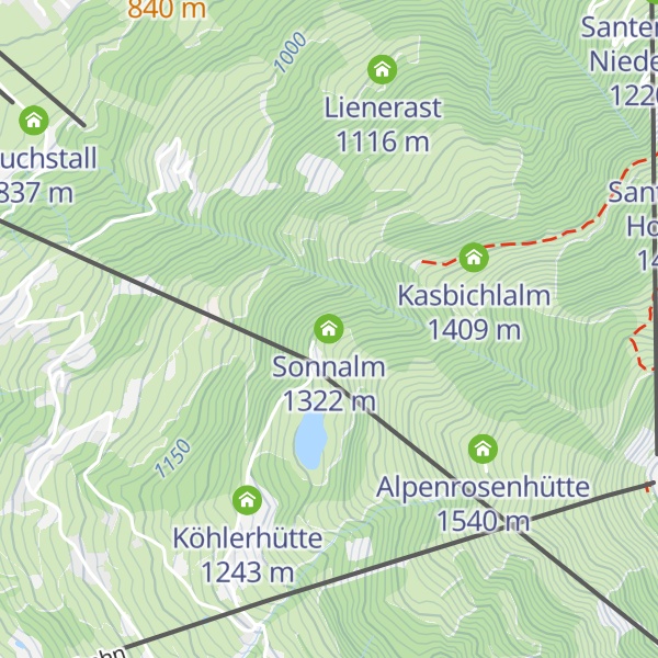 Map of Sonnalm