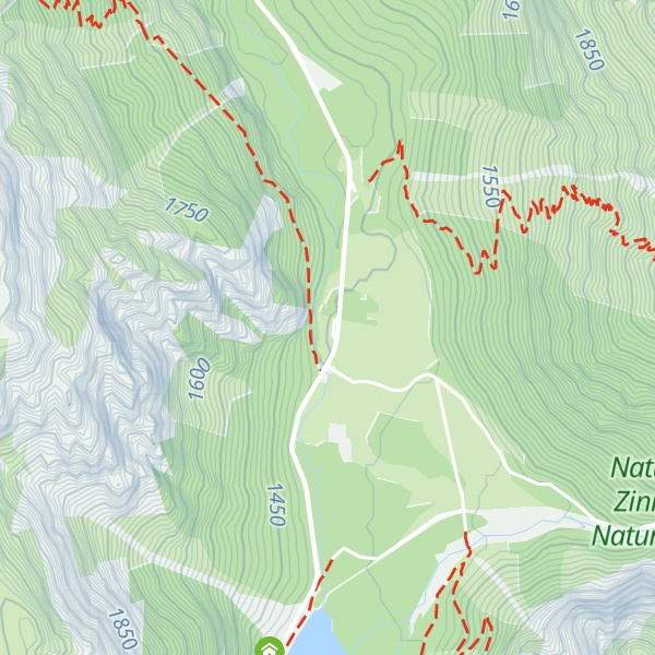 Map of Drei-Zinnenblick
