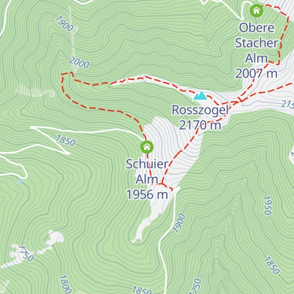 Map of Schuier Alm