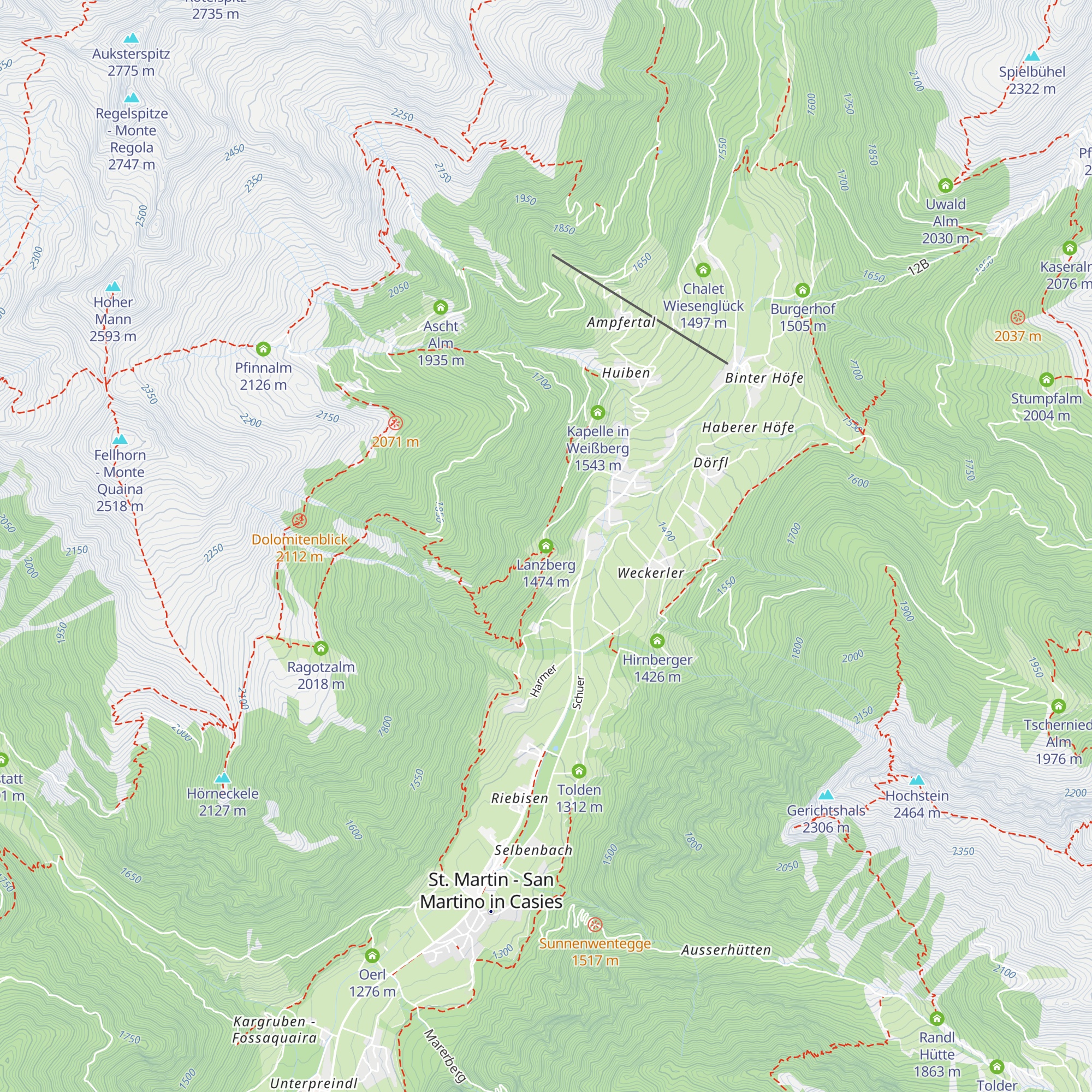 Lanzberg map