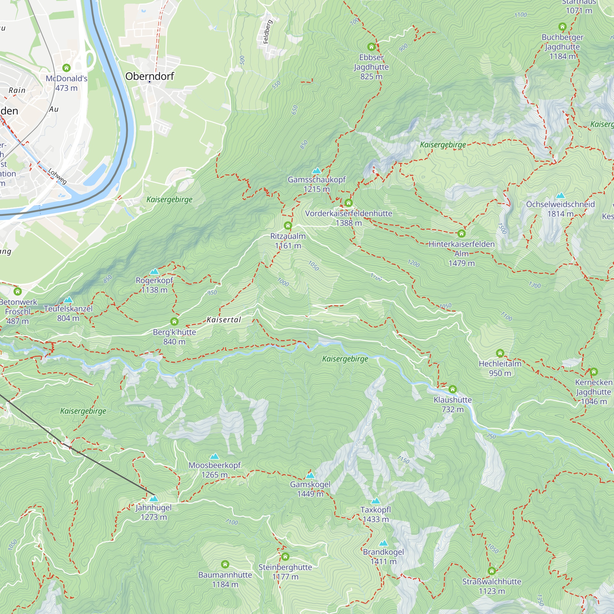 Freyhaus map