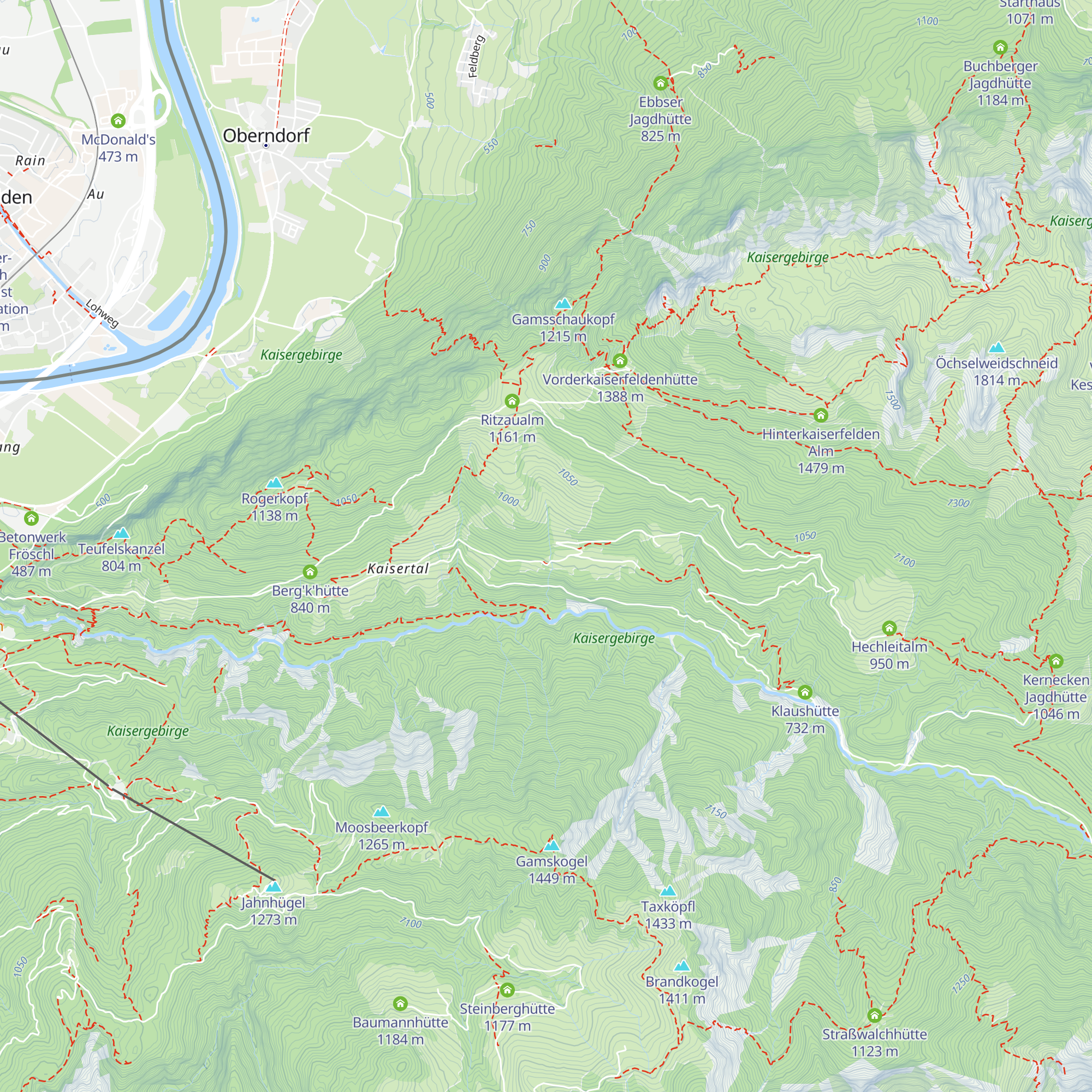 Freyhaus map