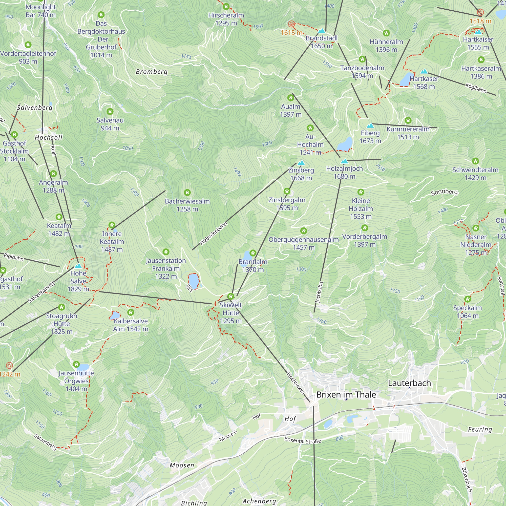 Brantlalm map