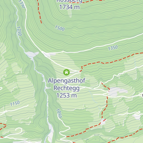 Map of Pension Sonneck